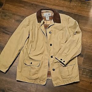 L.L. Bean Woman's Adirondack barn coat. Flannel-lined